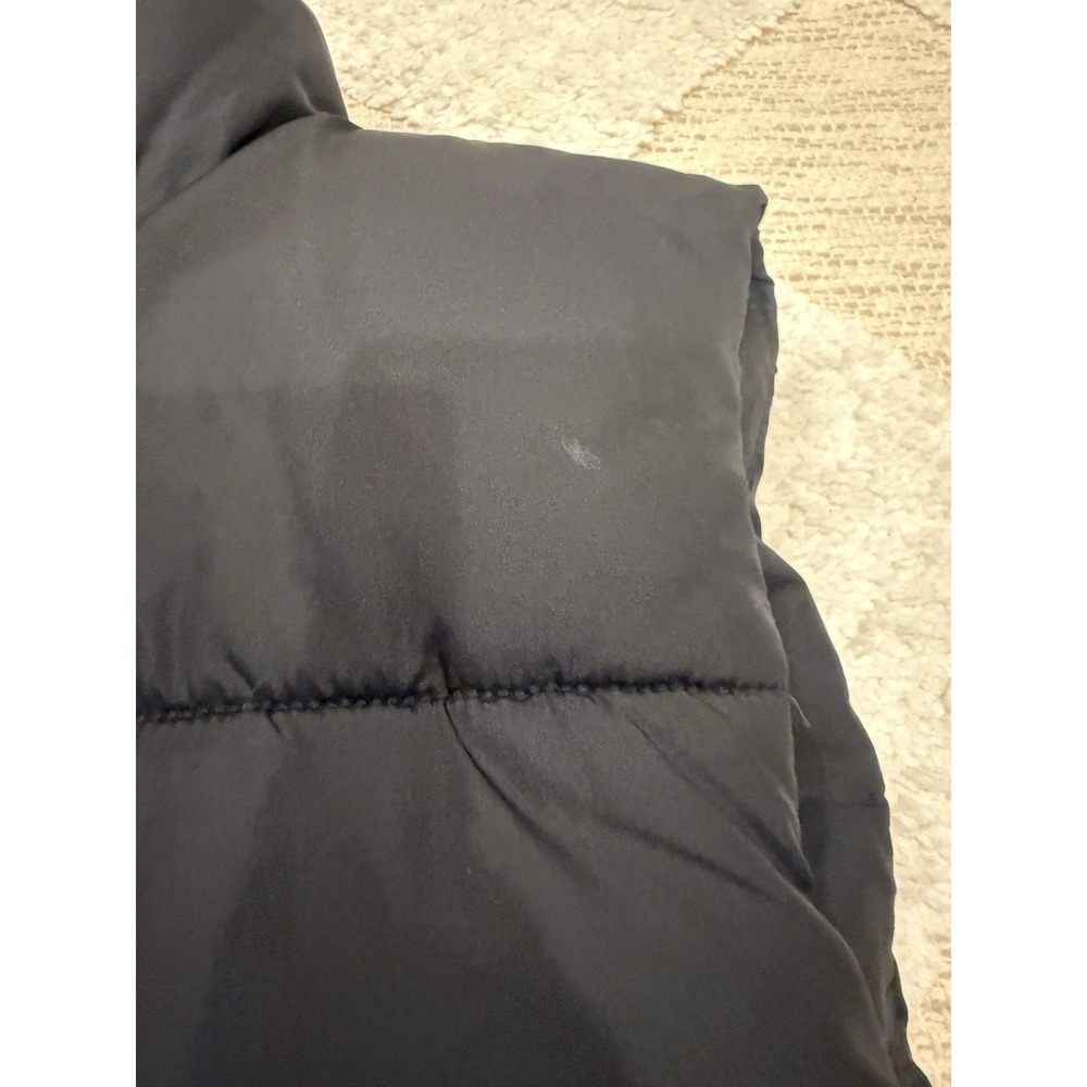 Aeropostale Black Quilted Heavyweight Puffer Vest Full Zip Size Small - Picture 9 of 13